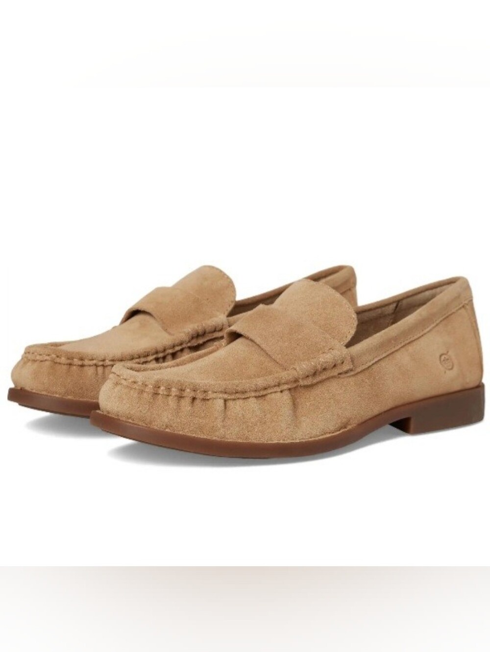 Born  Beige Women's Slip-On Suede Loafers